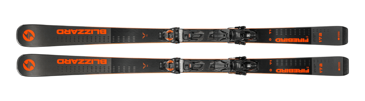 Blizzard Firebird Ti Ski im Snow Experts Verleih, leistungsstarker Ski für ambitionierte Skifahrer, ideal um präzise und schnelle Abfahrten zu fahren.