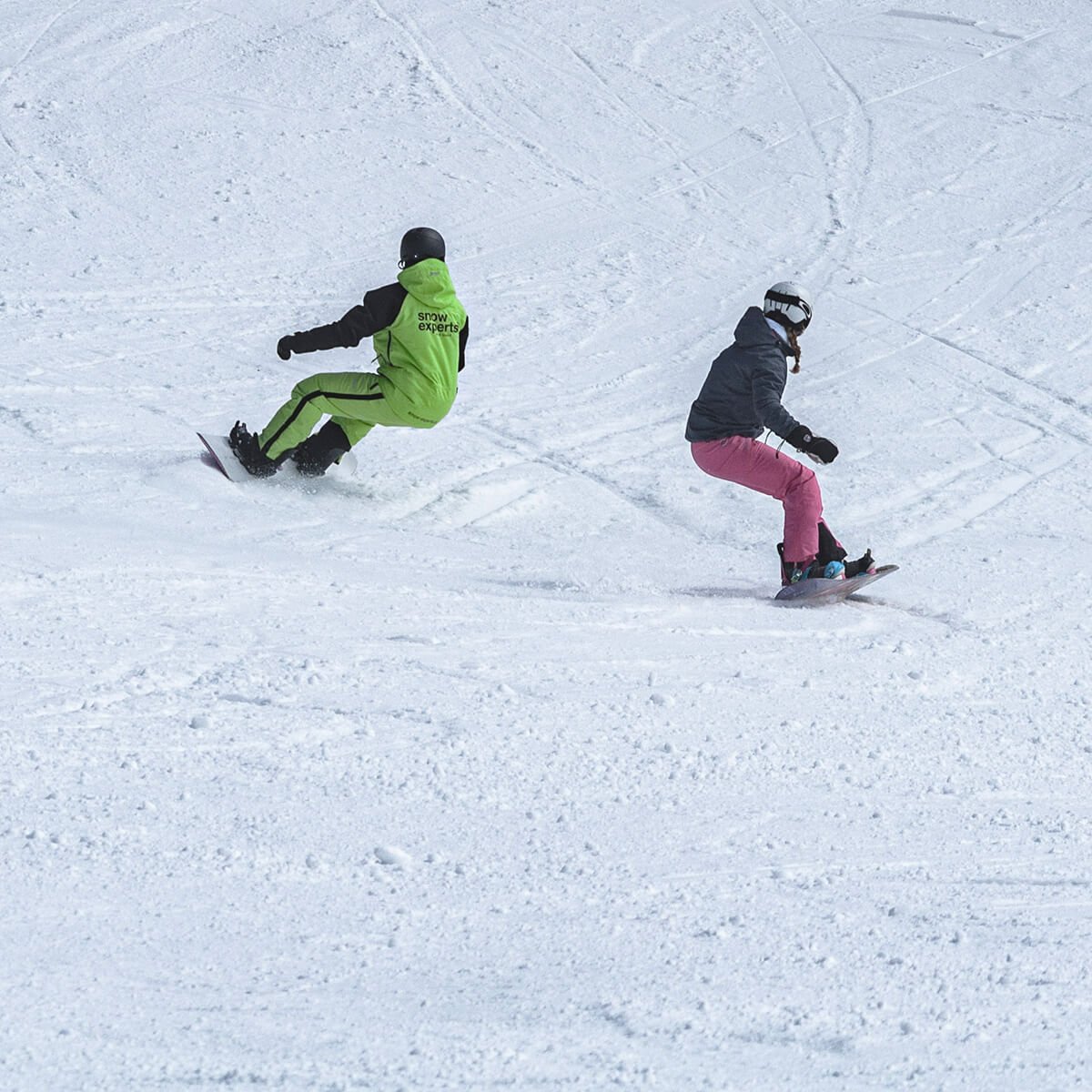 Book snowboard lessons in Mittersill